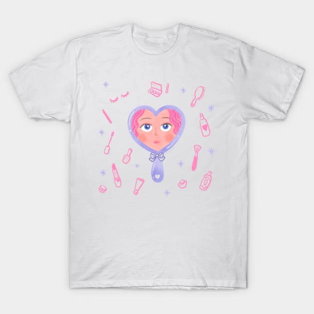 Vanity T-Shirt by weirdoinpink